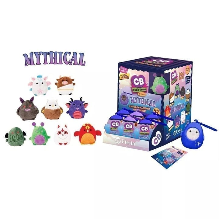 Mythical Creatures Cutie Beans Series 11 - Dragon with Clip Case