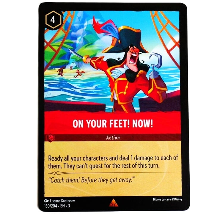 On Your Feet! Now! - Rare - Disney Lorcana Into the Inklands #130/204