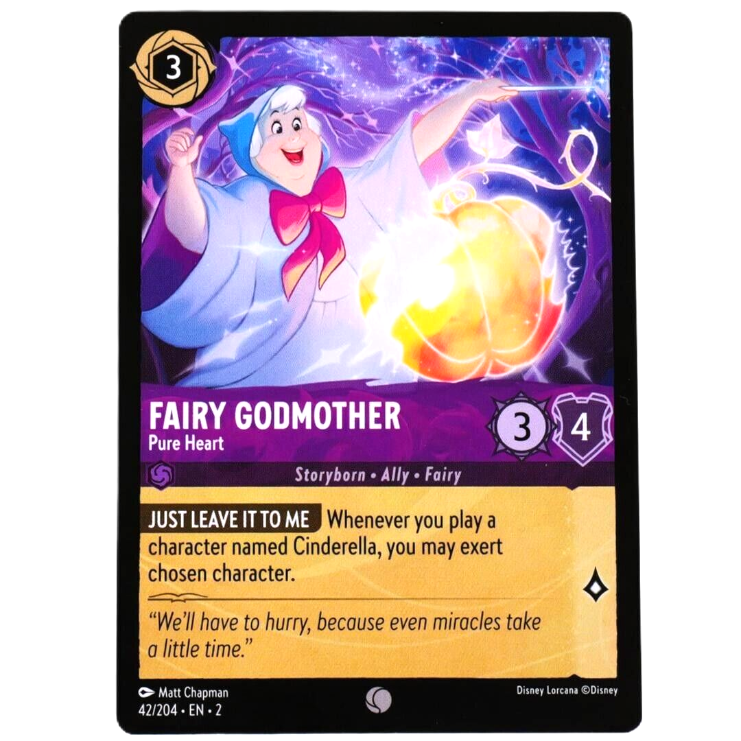 Fairy Godmother Pure Heart - Disney Lorcana TCG Rise of the Floodborn #42/204
