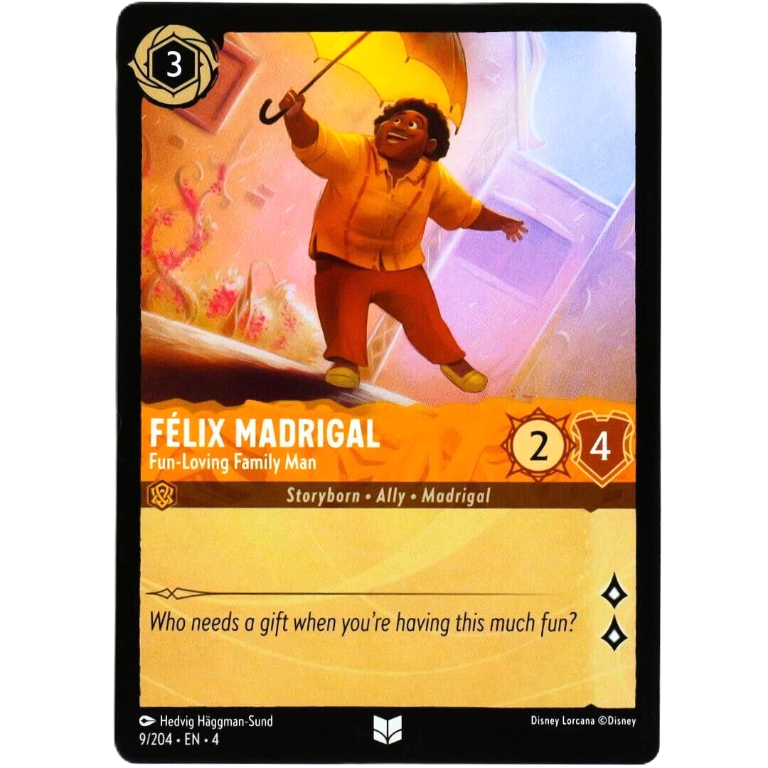 Felix Madrigal Fun-Loving Family Man - Disney Lorcana Ursula's Return #9/204