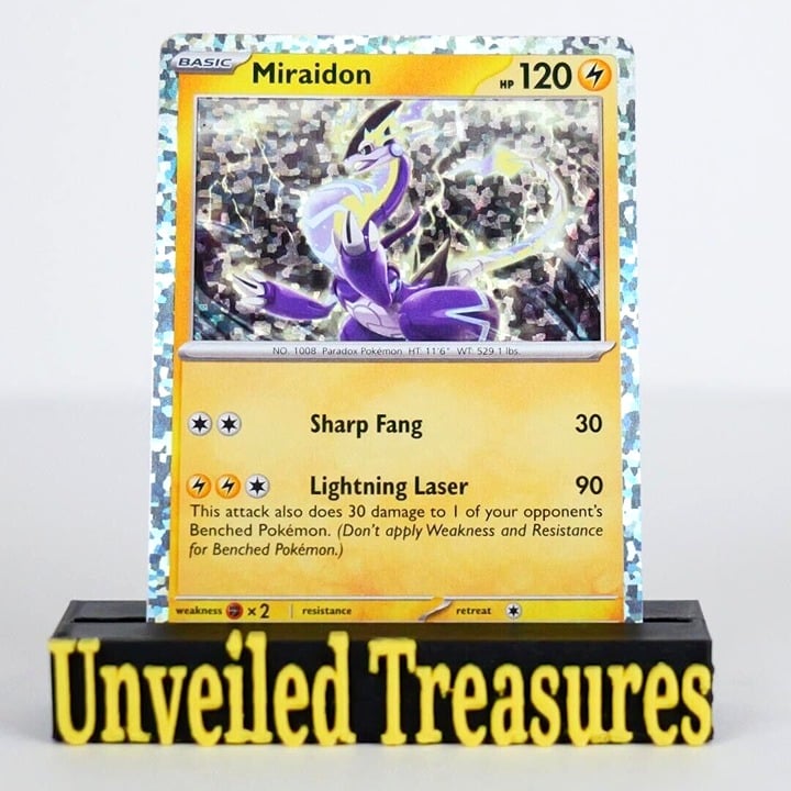 Miraidon - Holo - Pokemon TCG McDonald's 2024 Promo #003/015