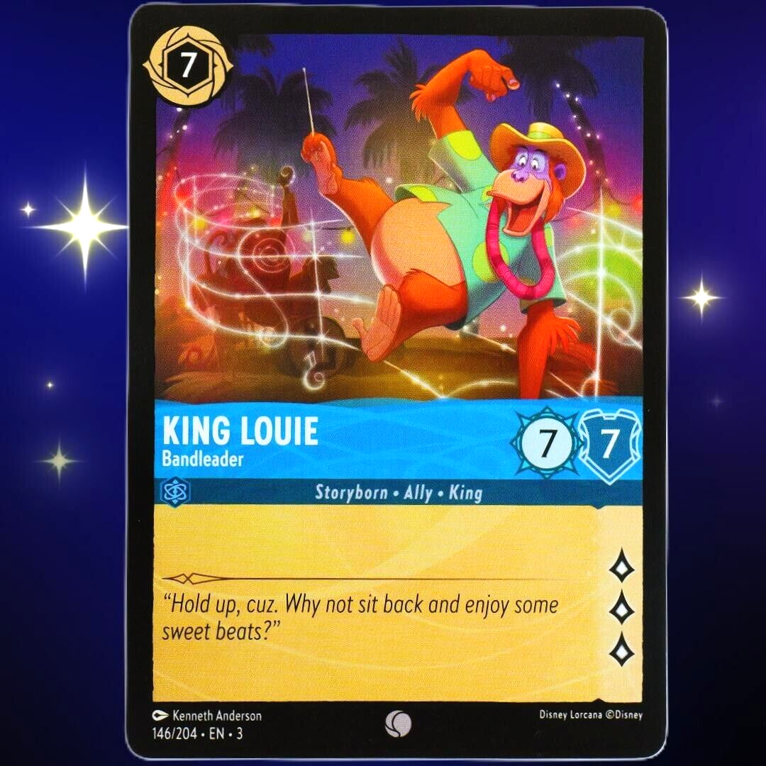 King Louie Bandleader - Common - Disney Lorcana TCG Into the Inklands #146/204
