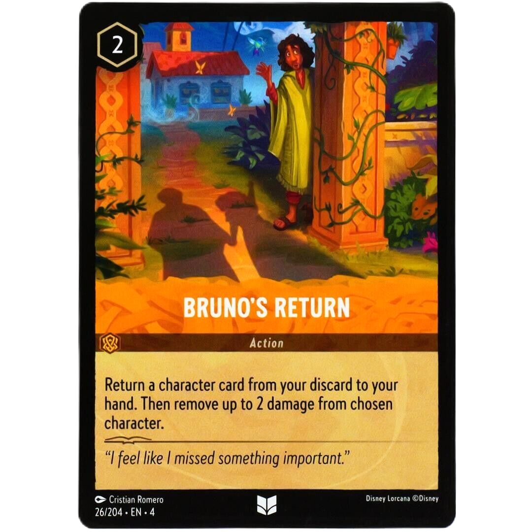Bruno's Return - Uncommon - Disney Lorcana TCG Ursula's Return #26/204