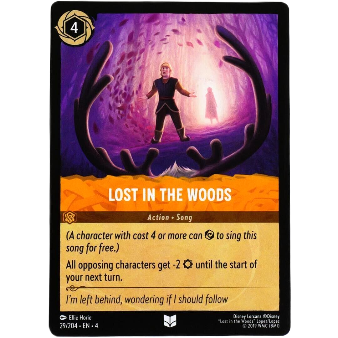 Lost in the Woods - Uncommon - Disney Lorcana TCG Ursula's Return #29/204