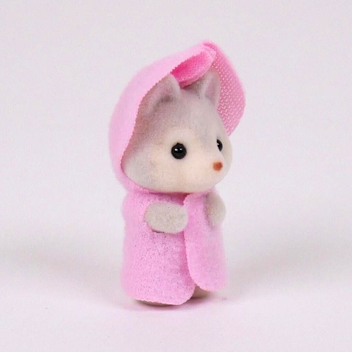 Calico Critters Husky Boy Triplet Baby