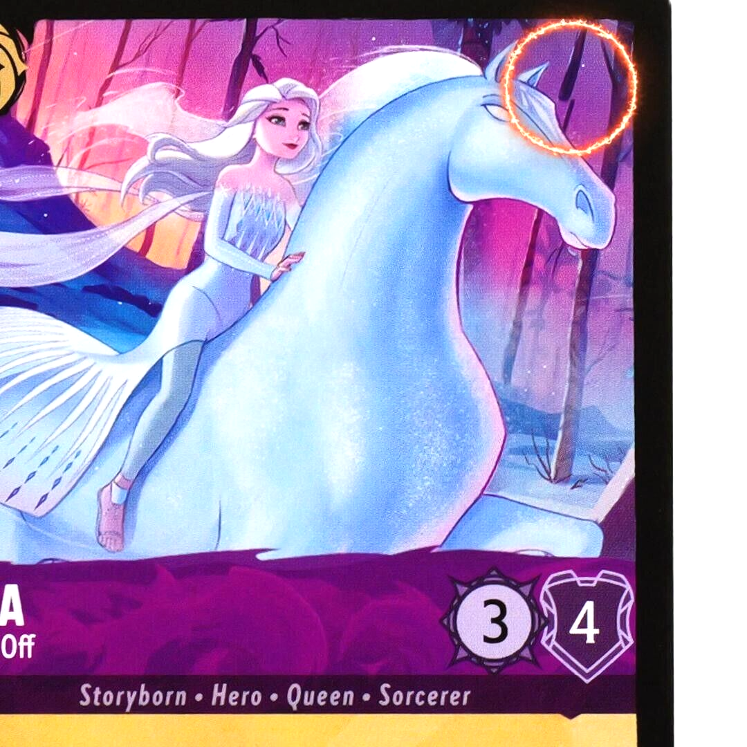 Elsa Gloves Off - Error - Common - Disney Lorcana Rise of the Floodborn #39/204