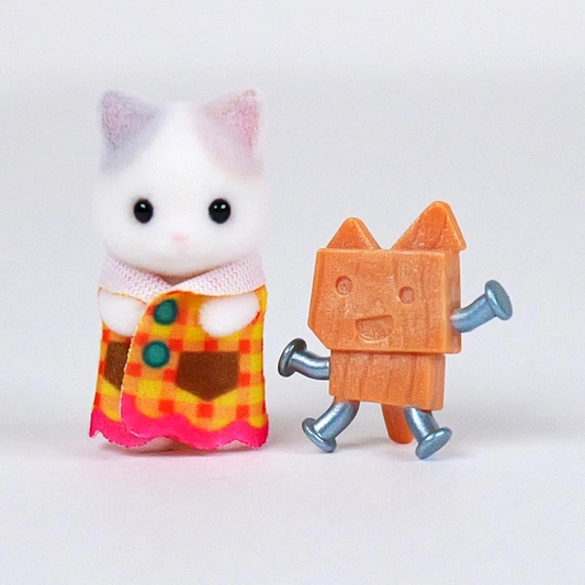 Sylvanian Families BB-13 Latte Cat Baby - Crafts Collection