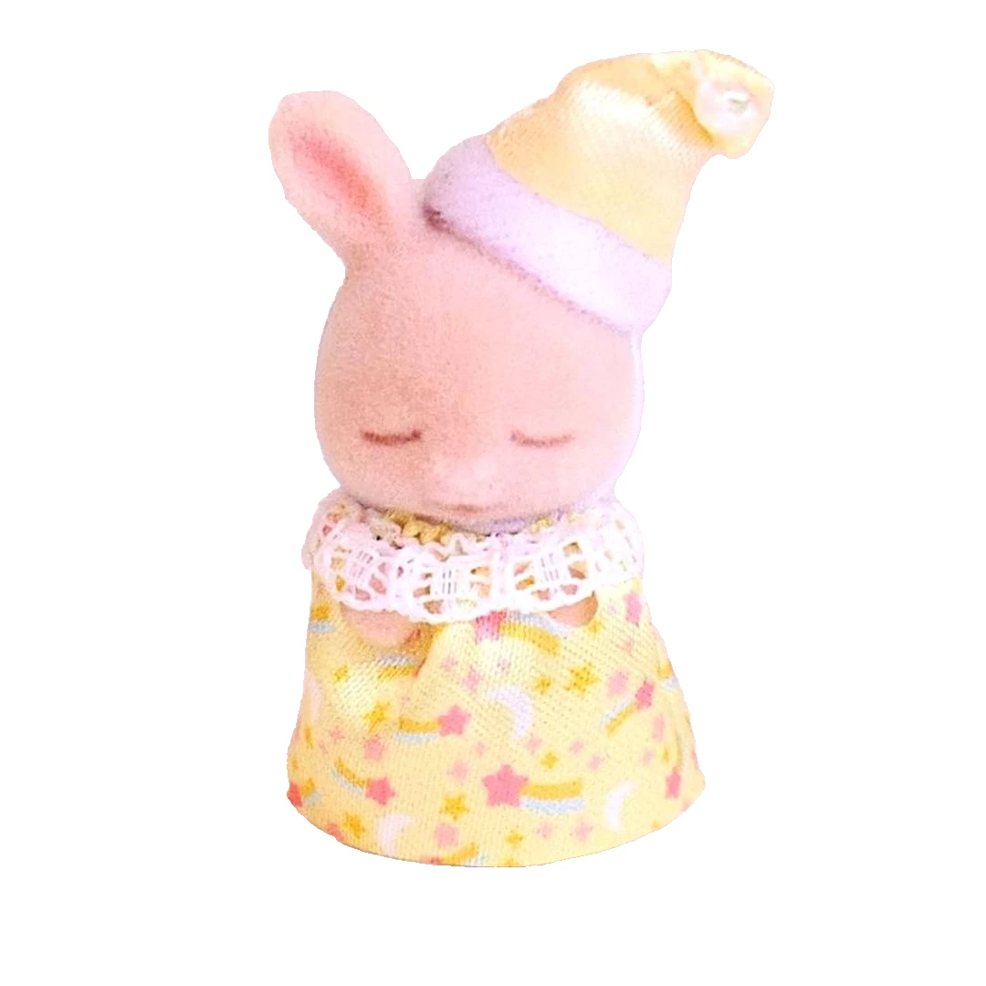 Calico Critters Milk Rabbit Baby - Miniature Animal Doll