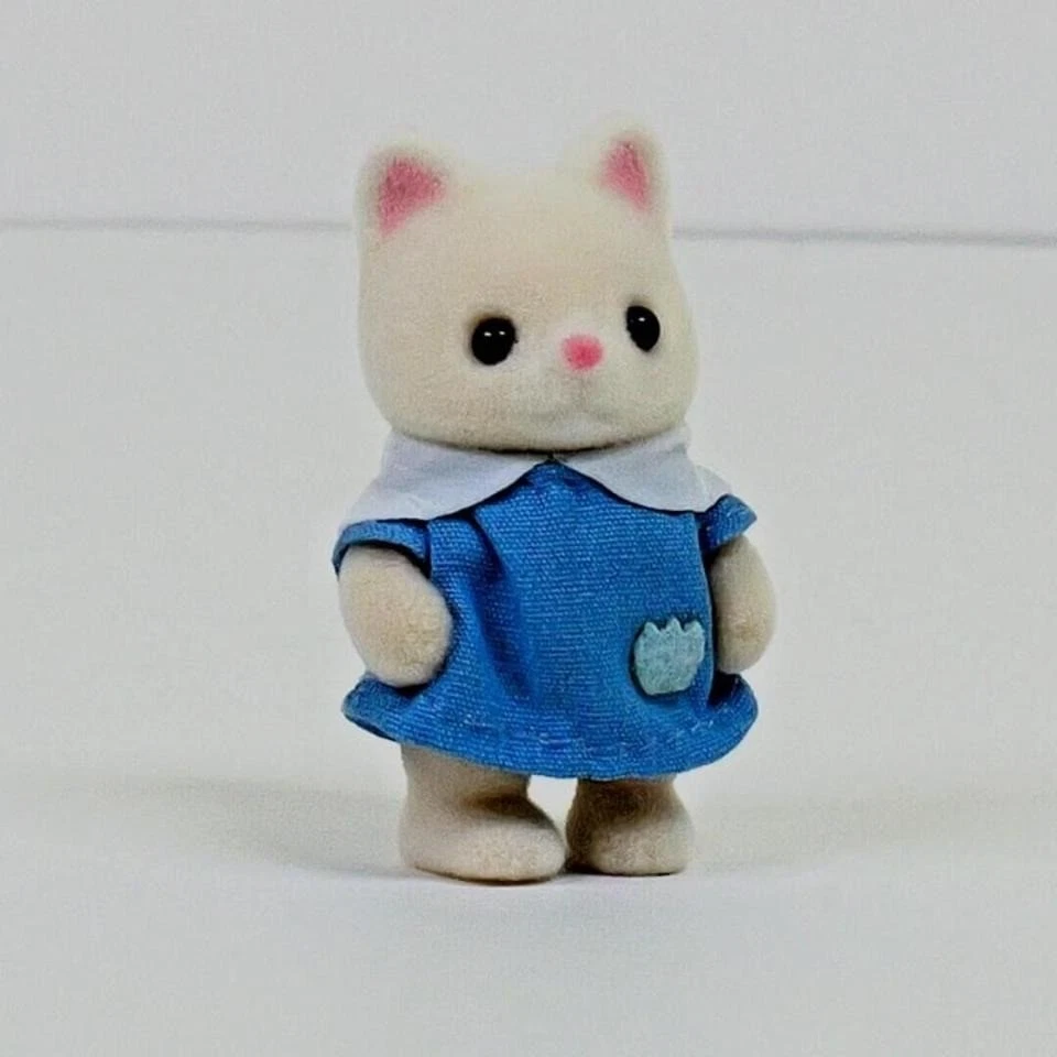 Sylvanian Families 18-BT Nursery Playmates Silk Cat Baby