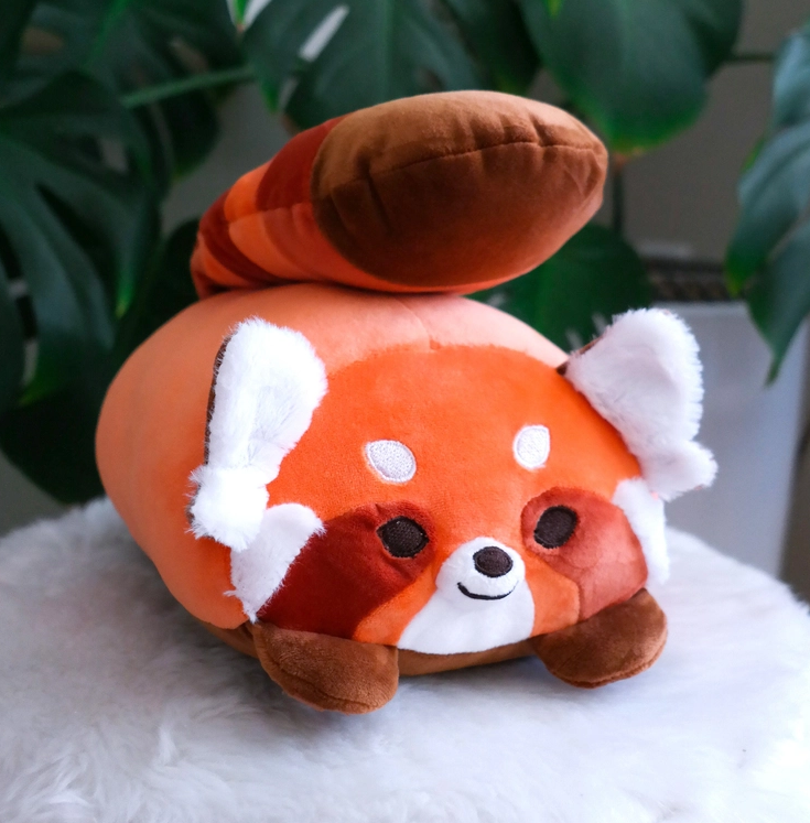 Red Panda Plushie - Super Fluffy & Soft - Medium Size