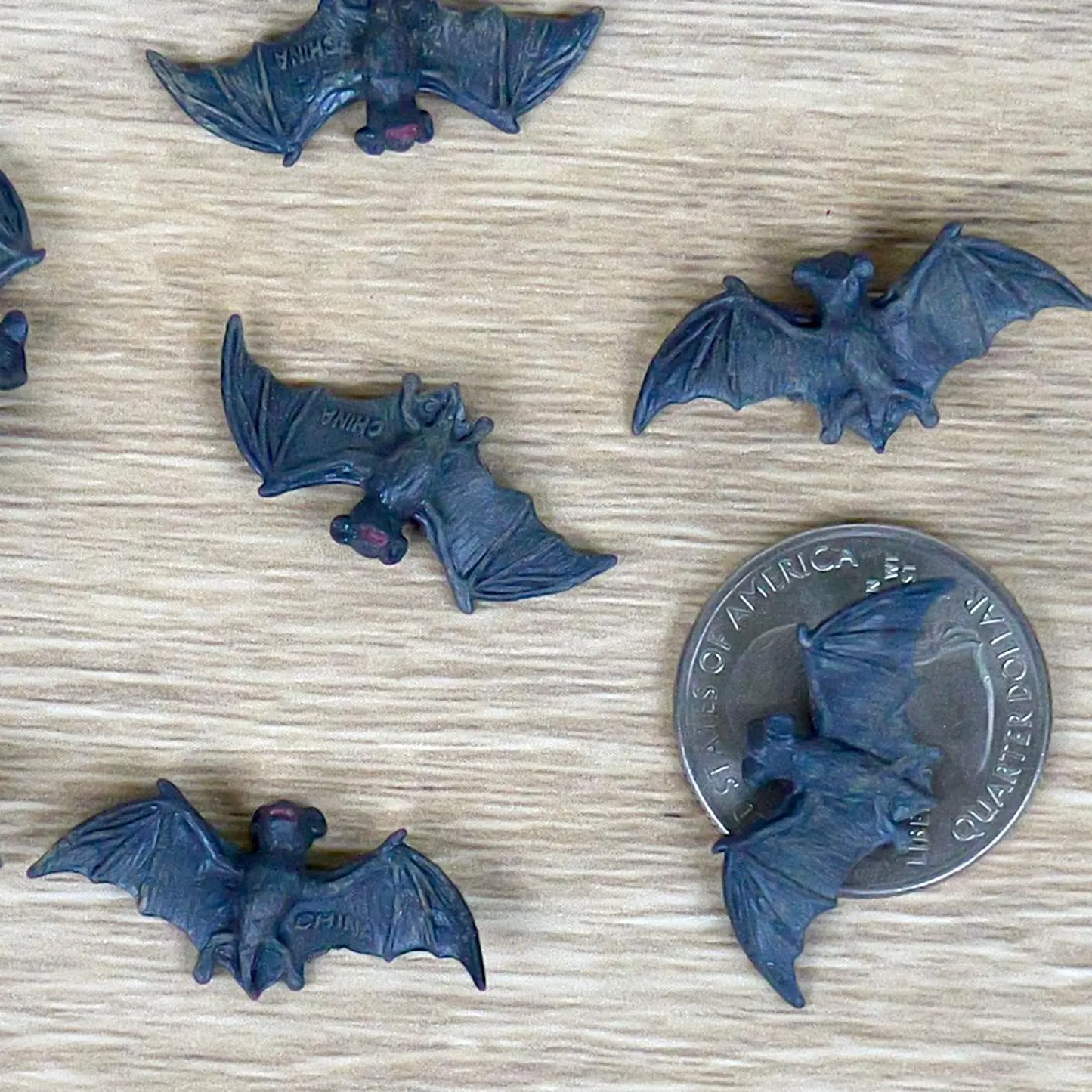 Bat Good Luck Minis Figure - Hand Painted & Collectible Miniature Bats - Safari Ltd