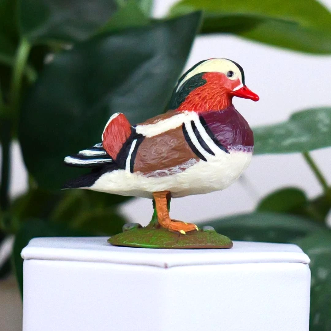 Mandarin Duck Figure - Hand Painted & Collectible Toy - Papo 51166