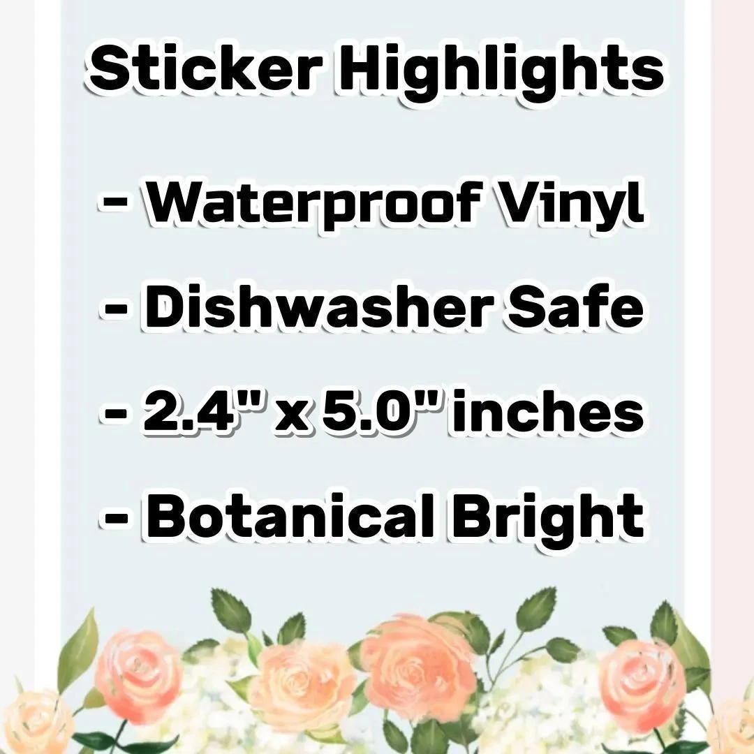 Jellyfish Sticker - Waterproof Vinyl Ocean & Sea Life Decal