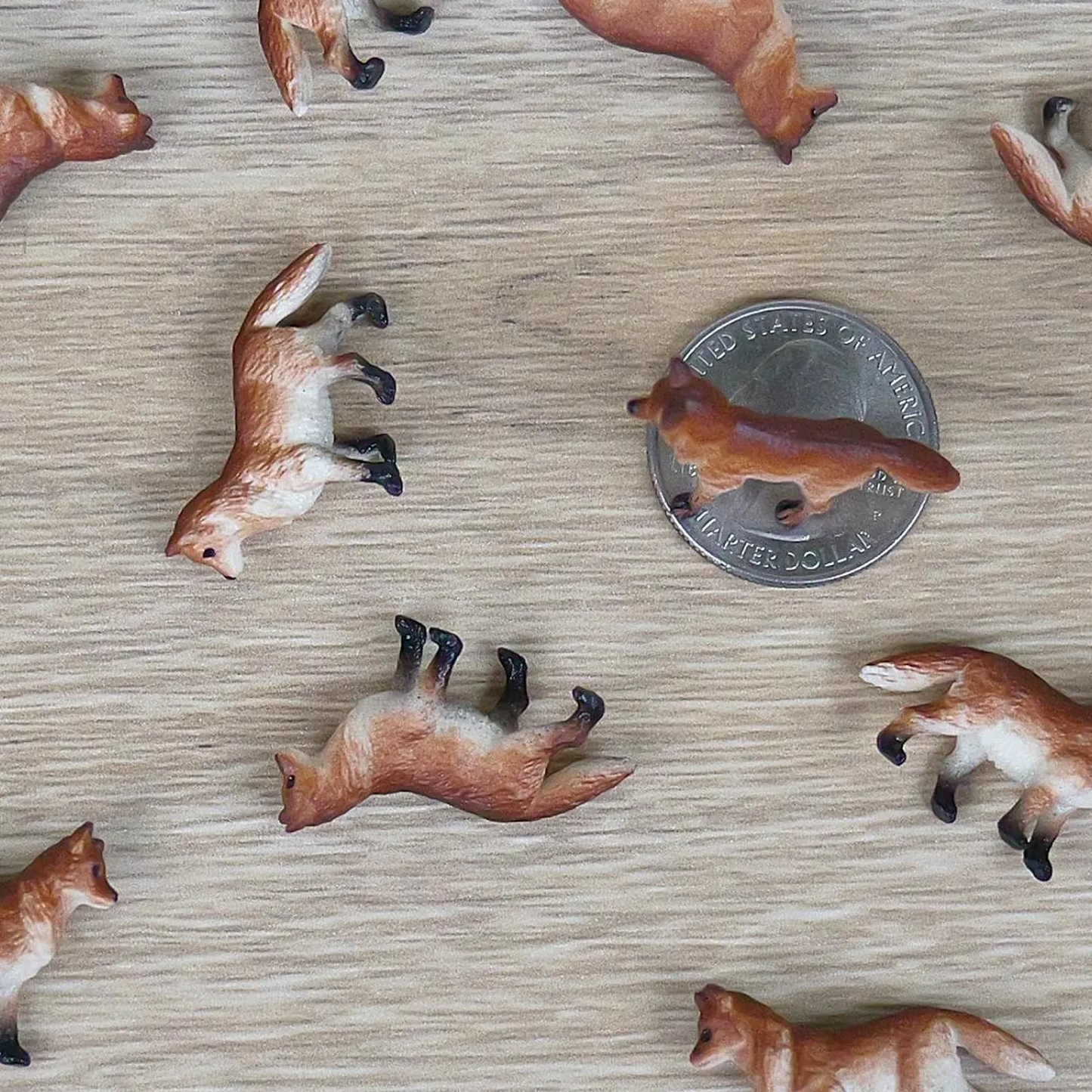 Fox Good Luck Minis Figure - Hand Painted & Collectible Miniature Figurine - Safari Ltd