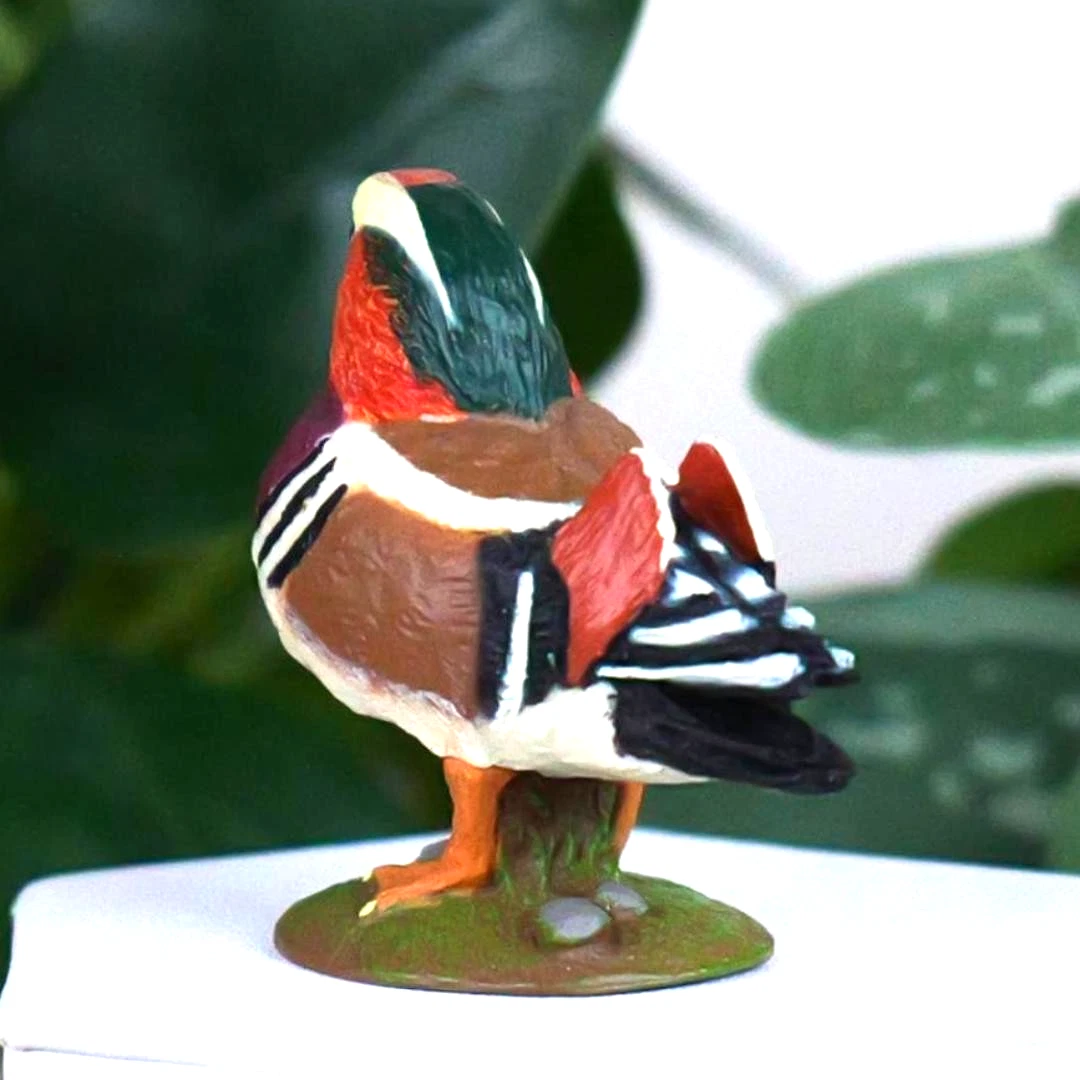 Mandarin Duck Figure - Hand Painted & Collectible Toy - Papo 51166