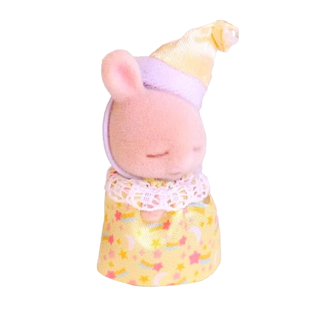 Calico Critters Milk Rabbit Baby - Miniature Animal Doll