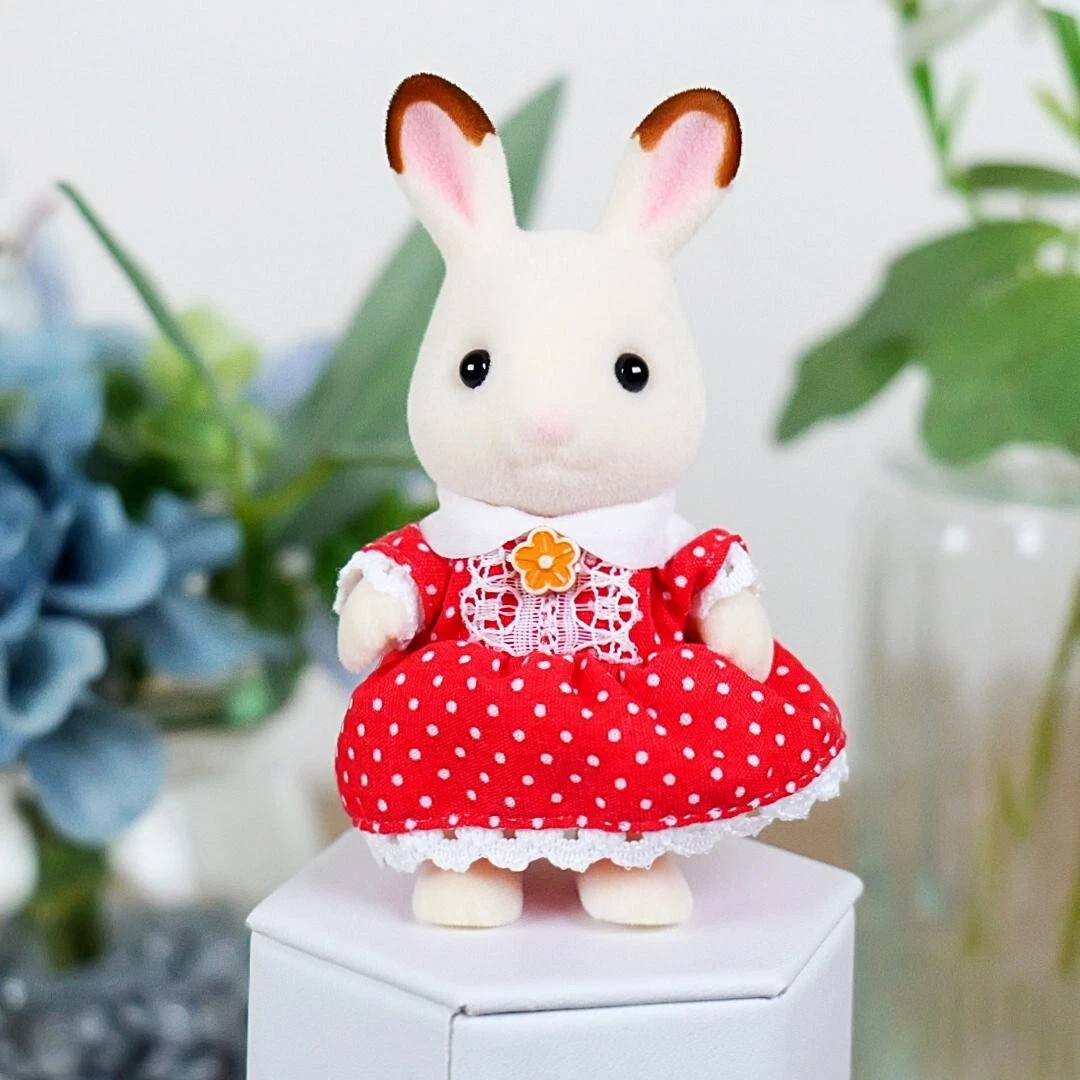 Calico Critters Chocolate Rabbit Sister