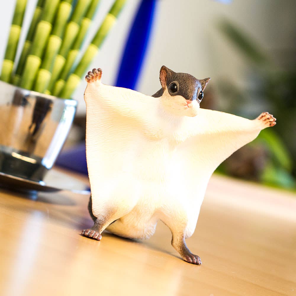 Flying Squirrel Animal Figure - Hand Painted & Collectible Toy - Safari Ltd 250229