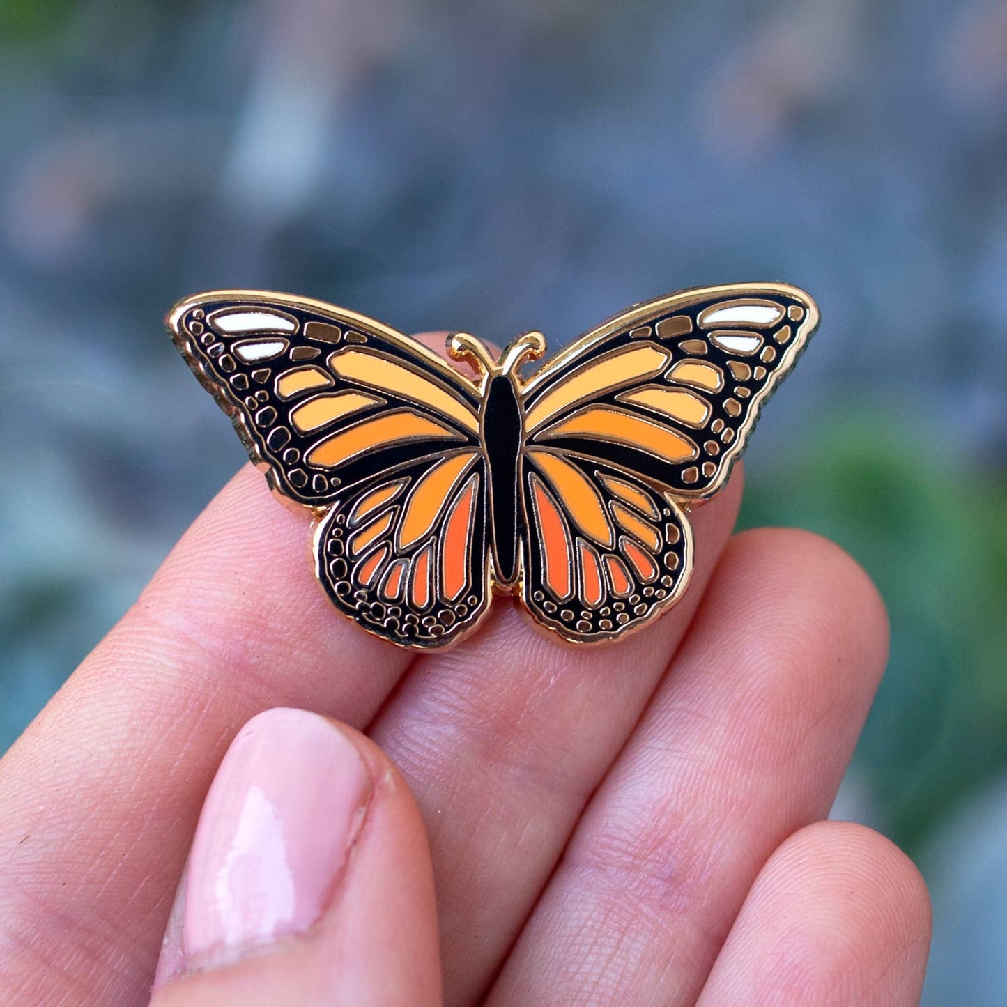 Monarch Butterfly Enamel Pin