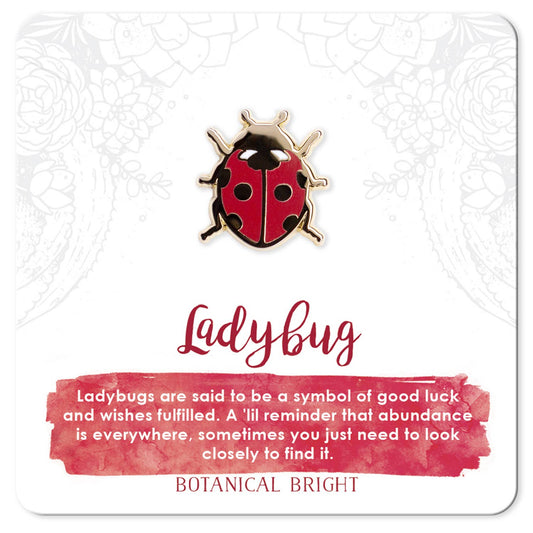 Ladybug Enamel Pin