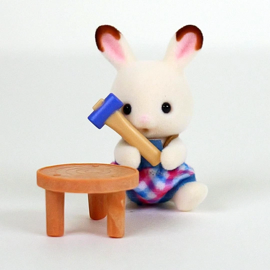 Sylvanian Families BB-13 Chocolate Rabbit Baby - Crafts Series