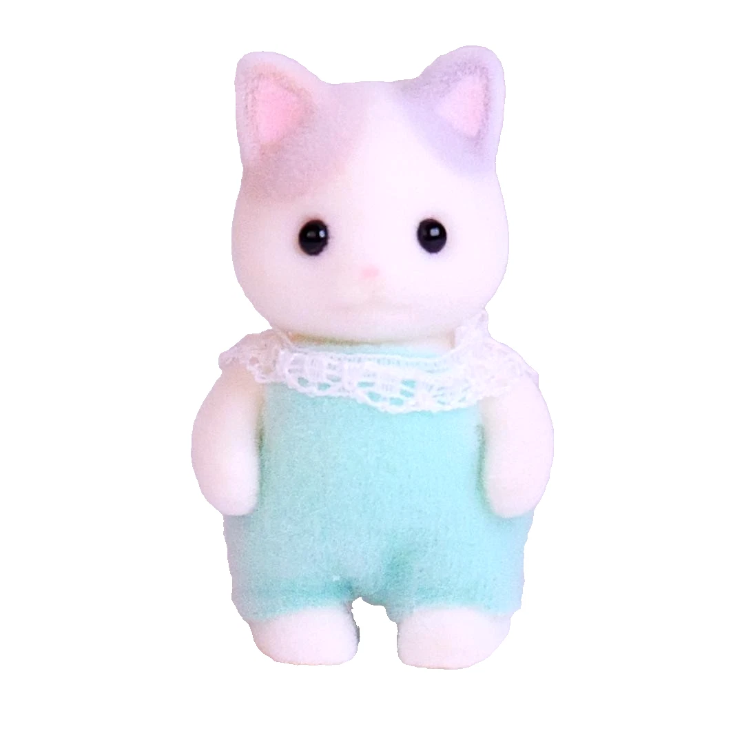 Calico Critters Latte Cat Baby - Miniature Animal Doll