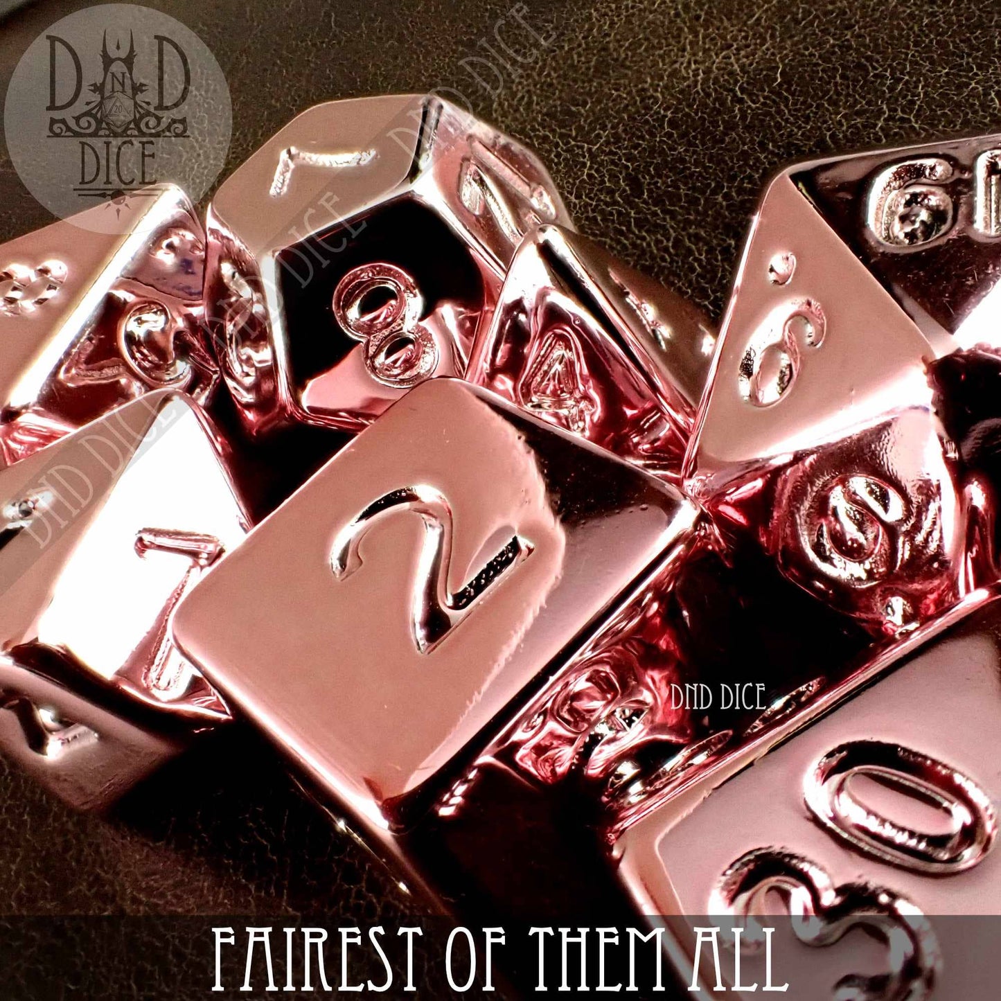 Dice Set - Fairest of Them All - 7 Acrylic Dice