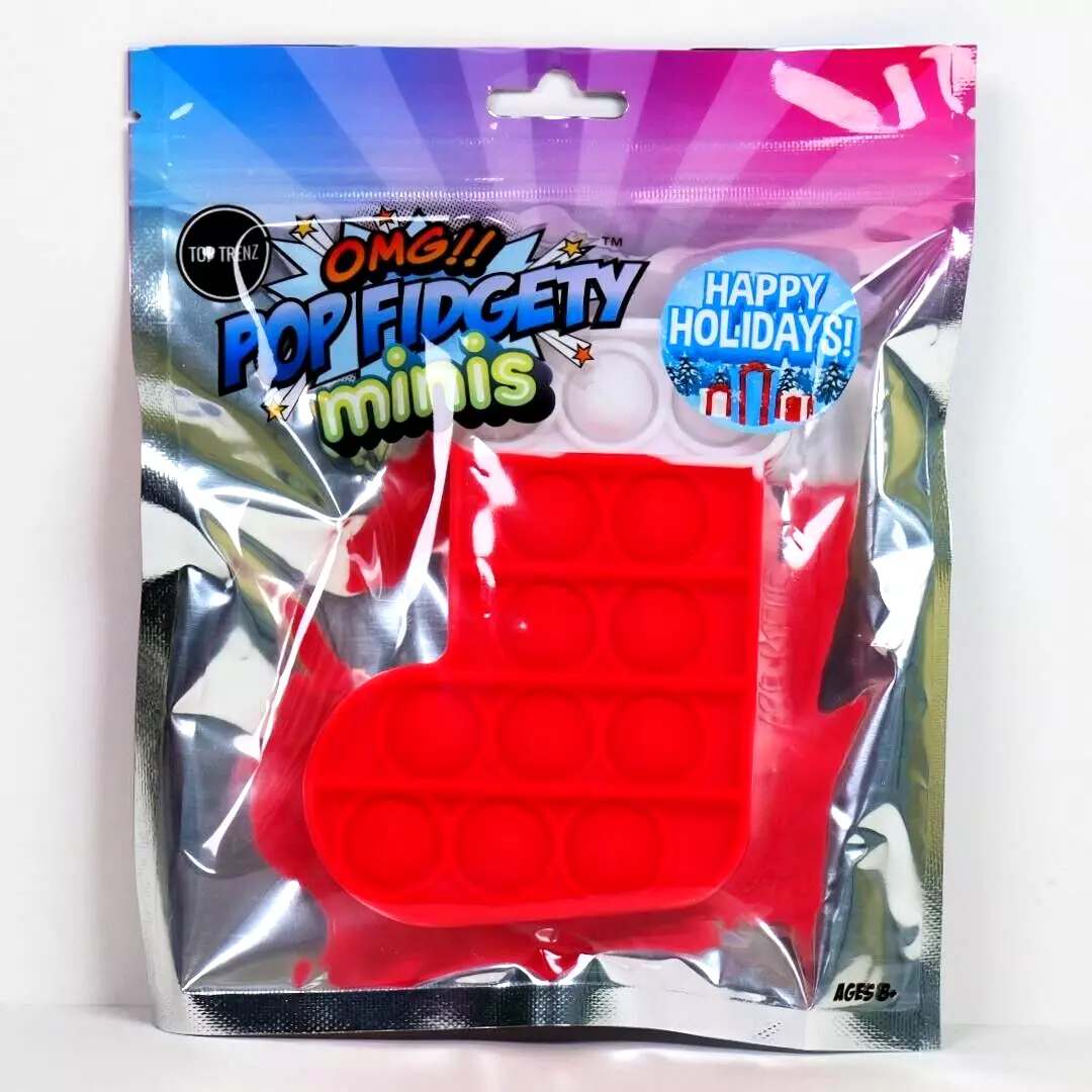 OMG! Pop Fidgety Toys - Christmas Edition - Fidget Stocking Stuffer