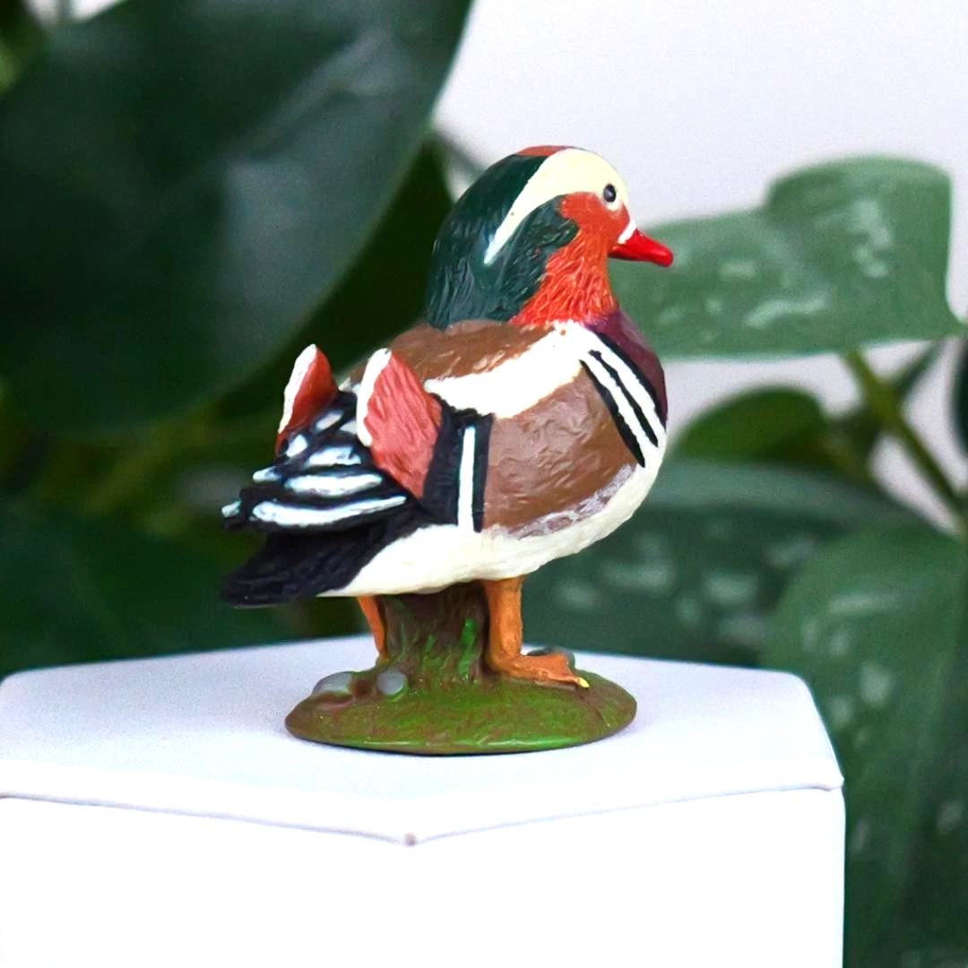 Mandarin Duck Figure - Hand Painted & Collectible Toy - Papo 51166