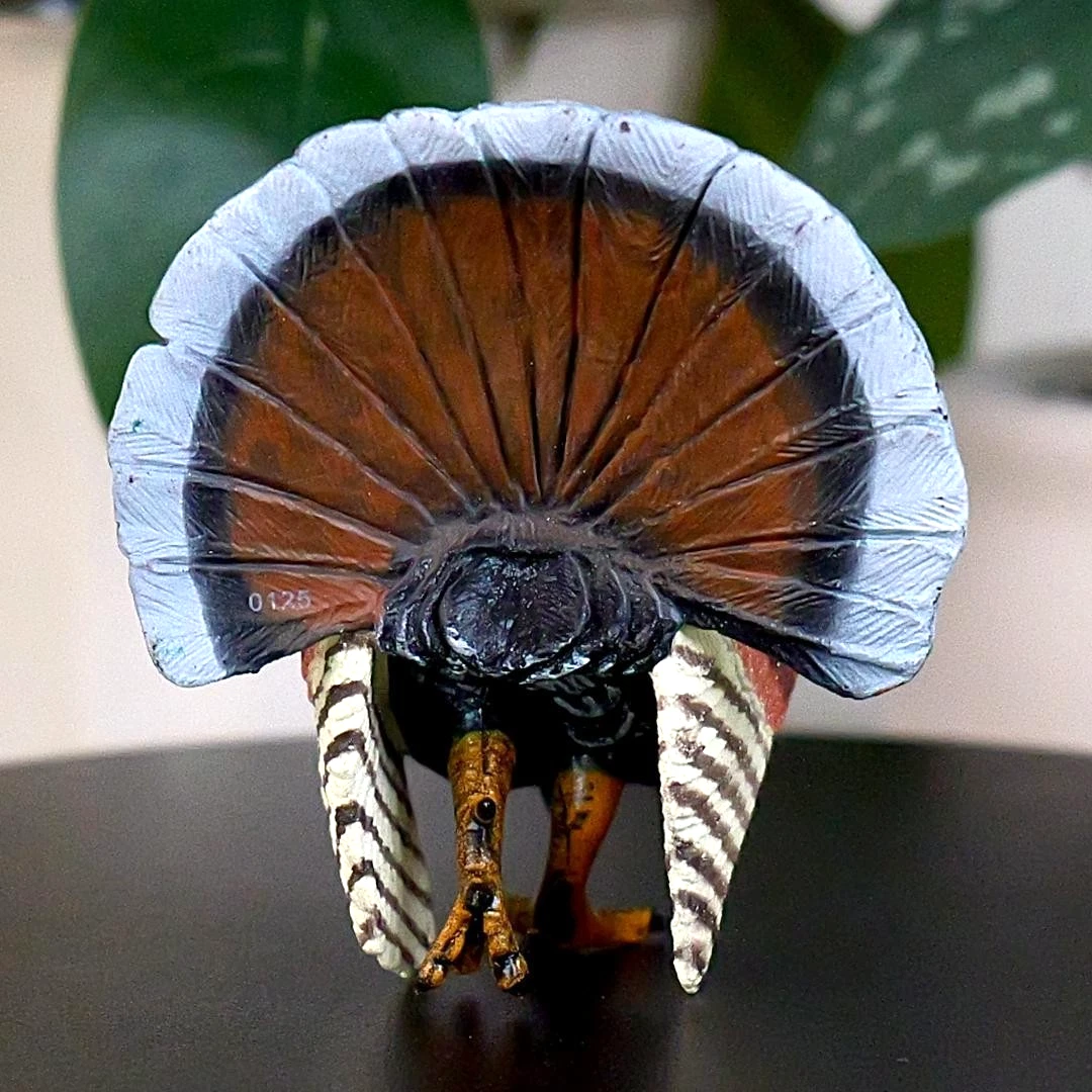 Turkey Figurine - Hand Painted & Collectible Farm Animal Toy Figure - Safari Ltd