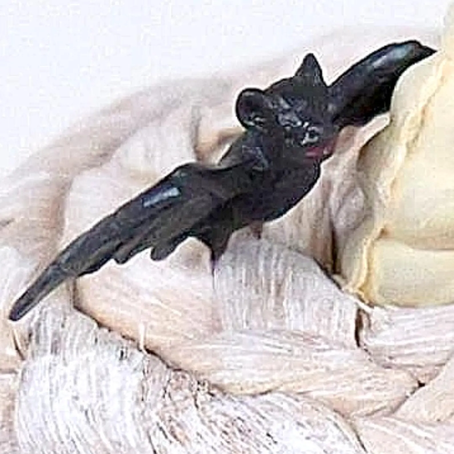 Bat Good Luck Minis Figure - Hand Painted & Collectible Miniature Bats - Safari Ltd