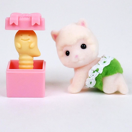 Calico Critters Alpaca Baby w/ Ghost - Baby Party Series