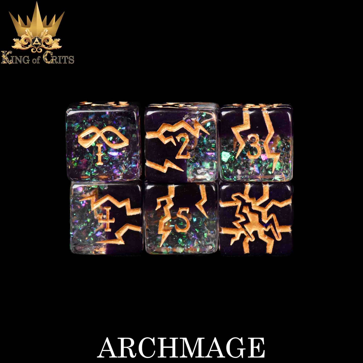 Dice Set - Archmage - 11 Resin Dice