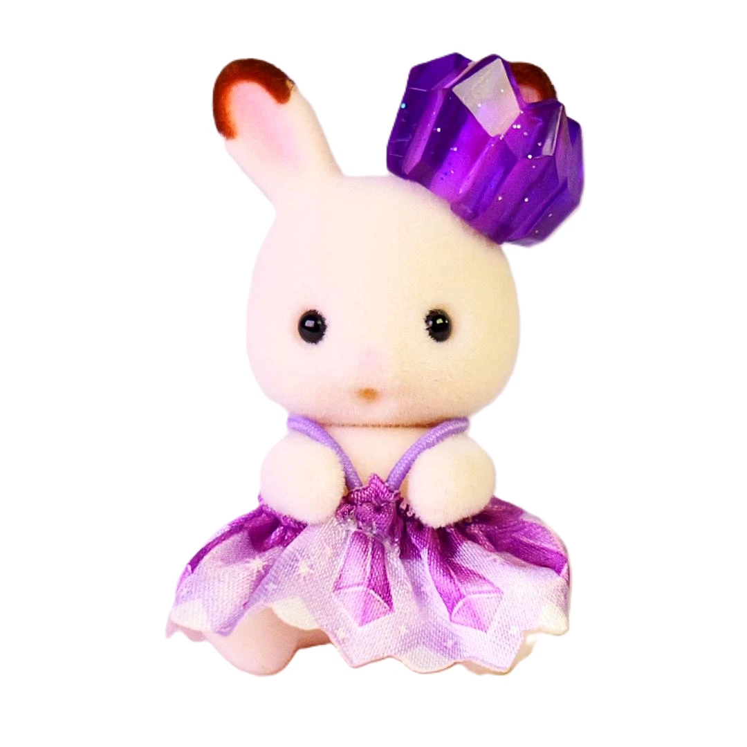 Sylvanian Families BB-14 Fairy Forest Series Chocolate Rabbit Baby