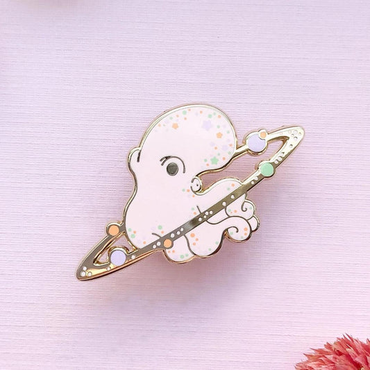 Cosmic Octopus Enamel Pin