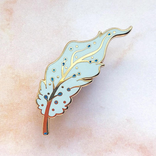 Pegasus Feather Enamel Pin