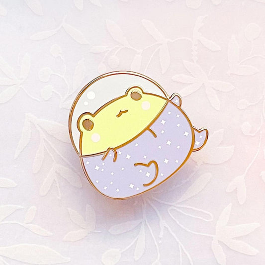 Gogo the Space Frog Enamel Pin