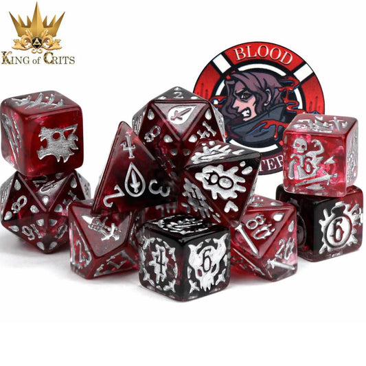 Dice Set - Blood Hunter - 11 Resin Dice