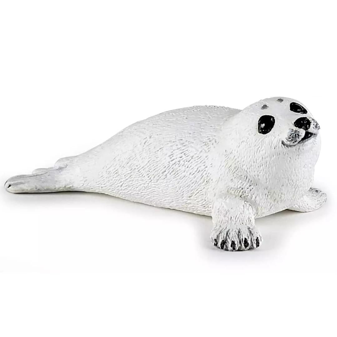 Baby Seal Figure - Hand Painted - Collectible - Papo 56028