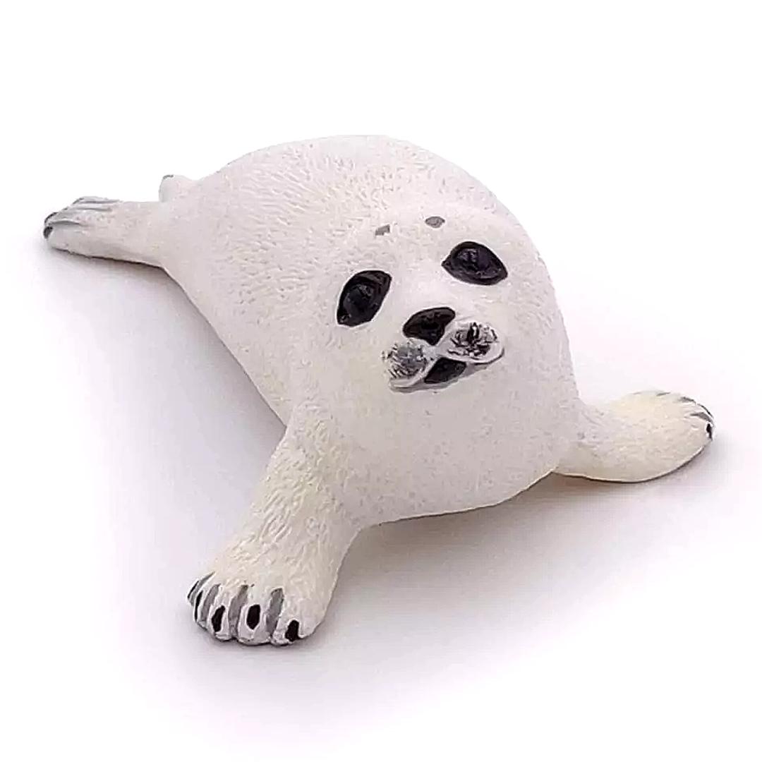 Baby Seal Figure - Hand Painted - Collectible - Papo 56028