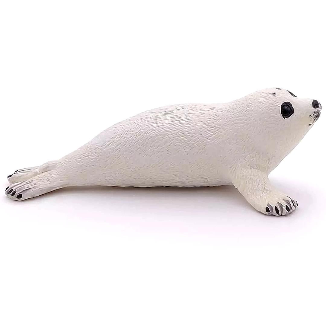 Baby Seal Figure - Hand Painted - Collectible - Papo 56028