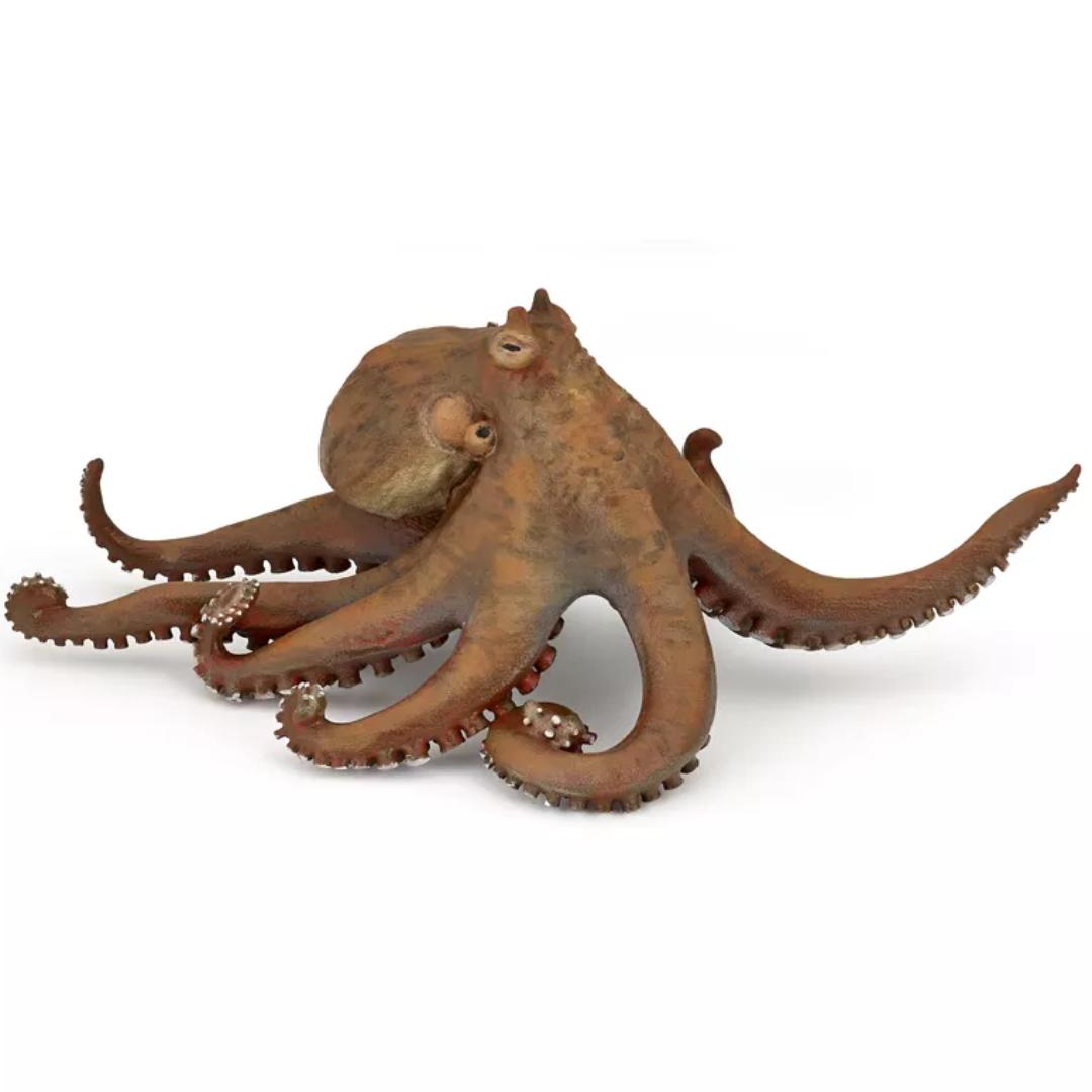 Octopus Figure - Hand Painted - Collectible - Papo 56013