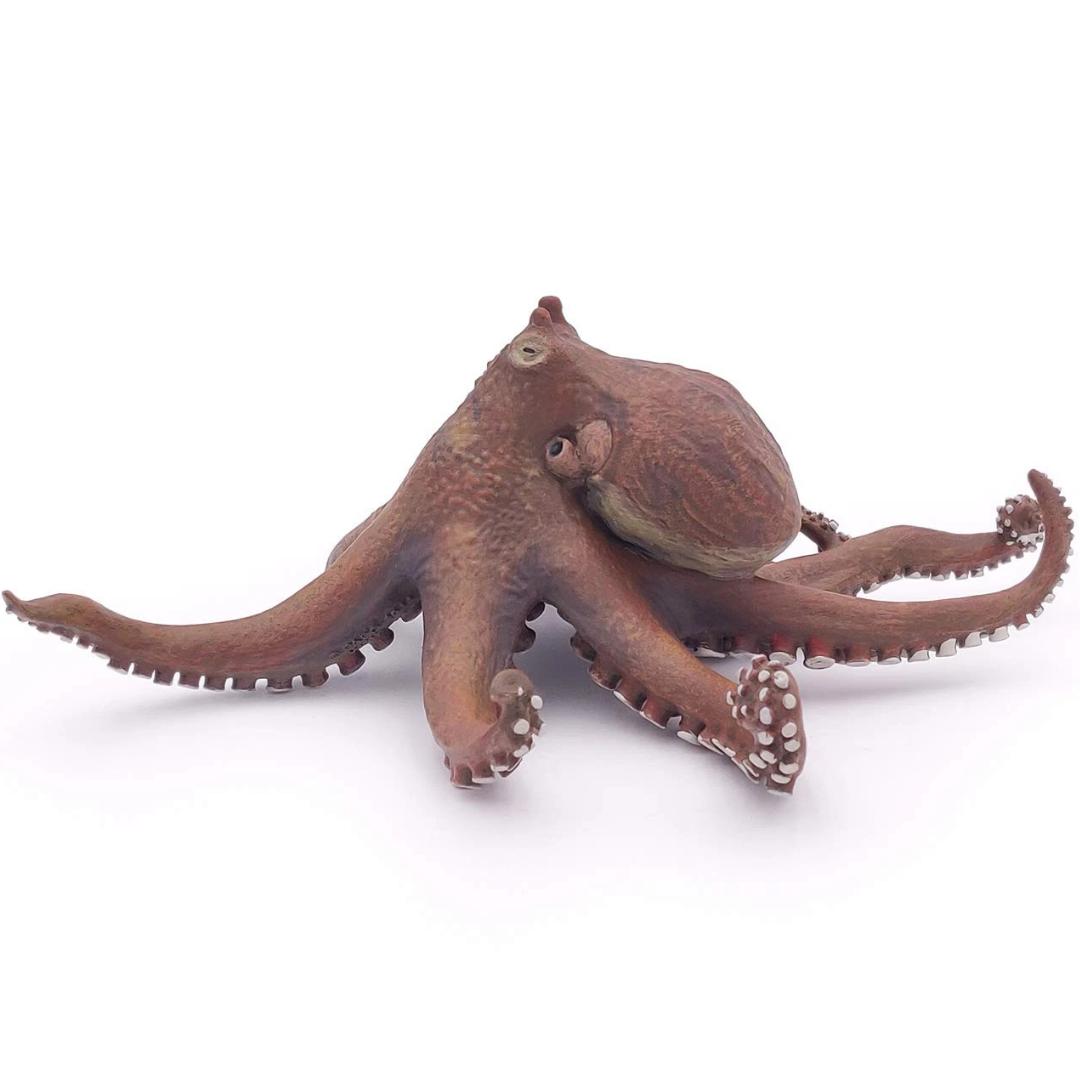 Octopus Figure - Hand Painted - Collectible - Papo 56013