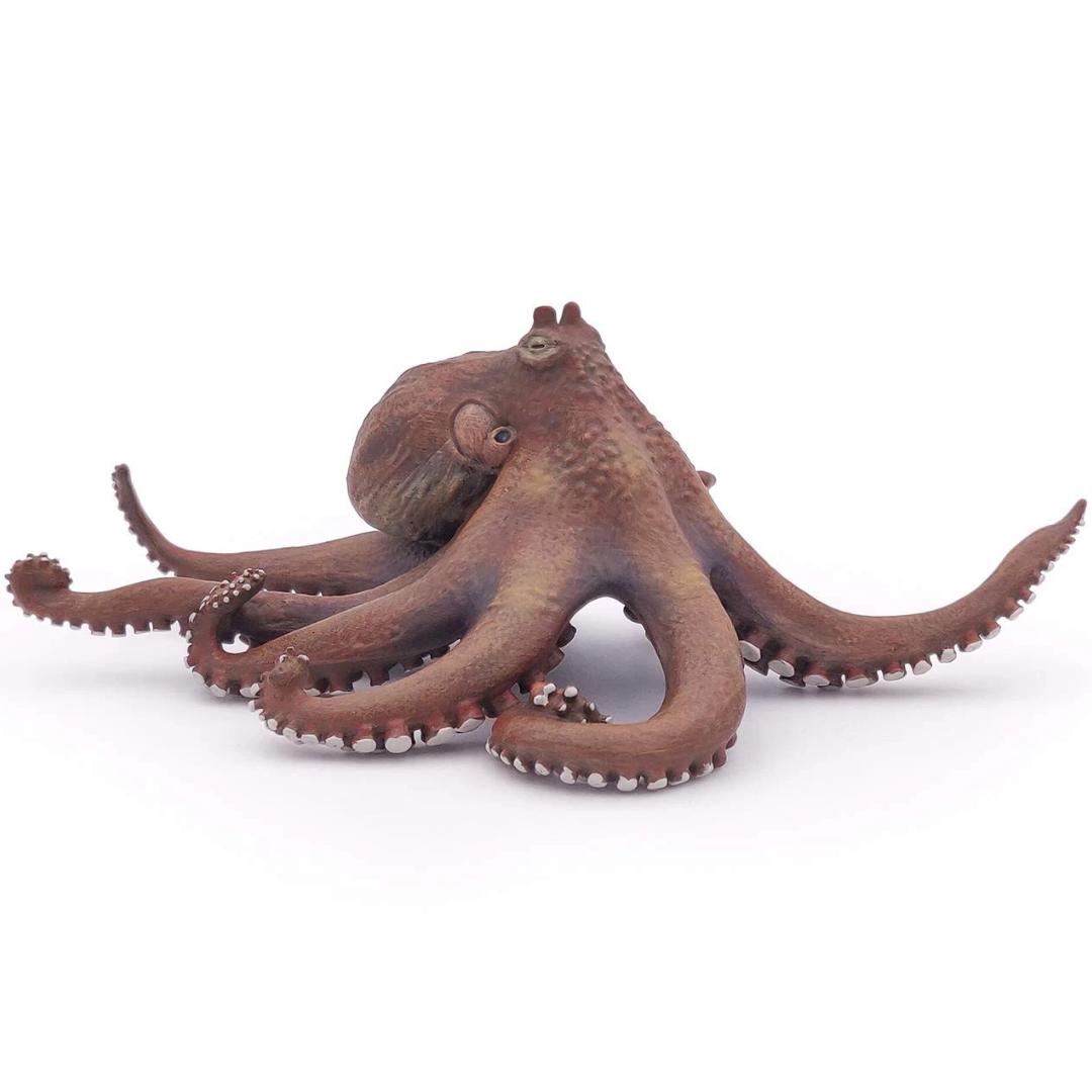 Octopus Figure - Hand Painted - Collectible - Papo 56013