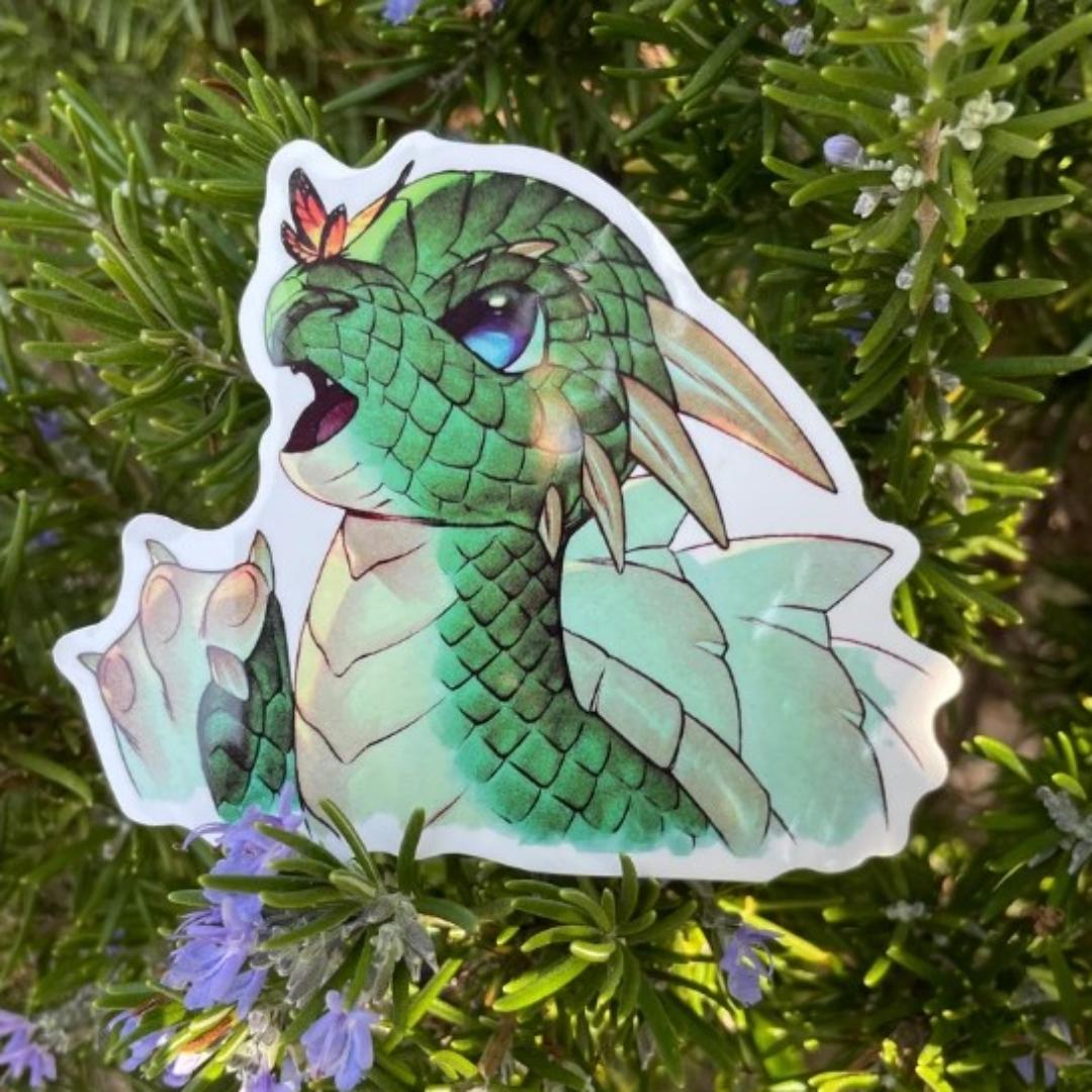 Dragon Turtle Sticker - RPG - Dungeons & Dragons - Vinyl