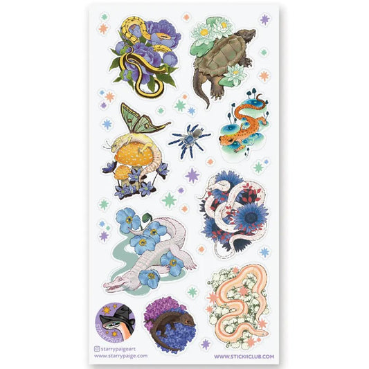Remarkable Reptiles - Sticker Sheet