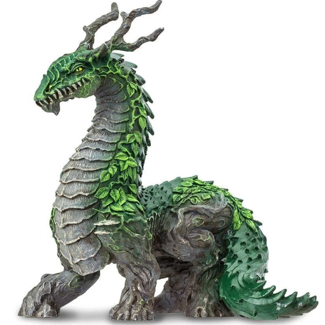 Jungle Dragon Fantasy Figure - Hand Painted & Collectible Toy - Safari Ltd 10150