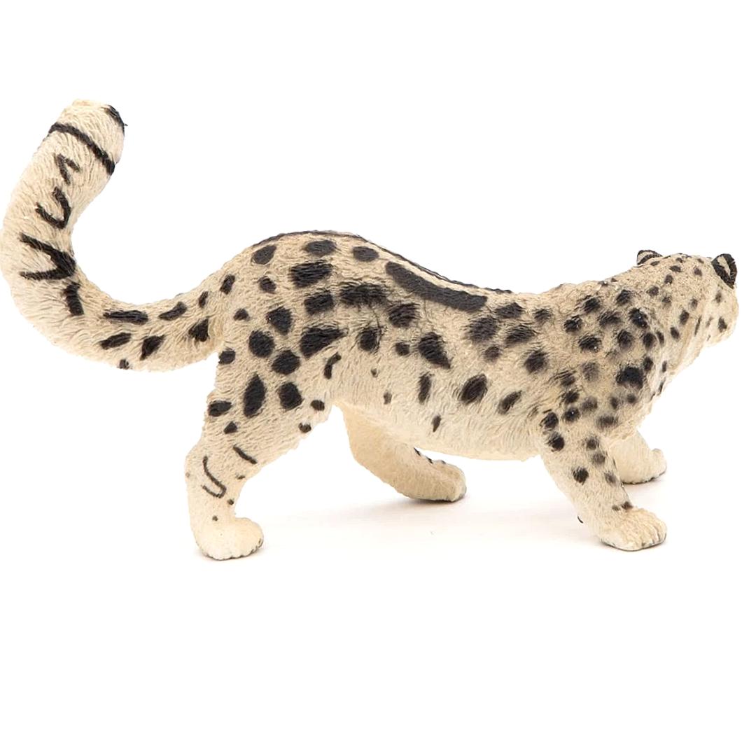 Snow Leopard Figure - Hand Painted & Collectible Toy - Papo 50160
