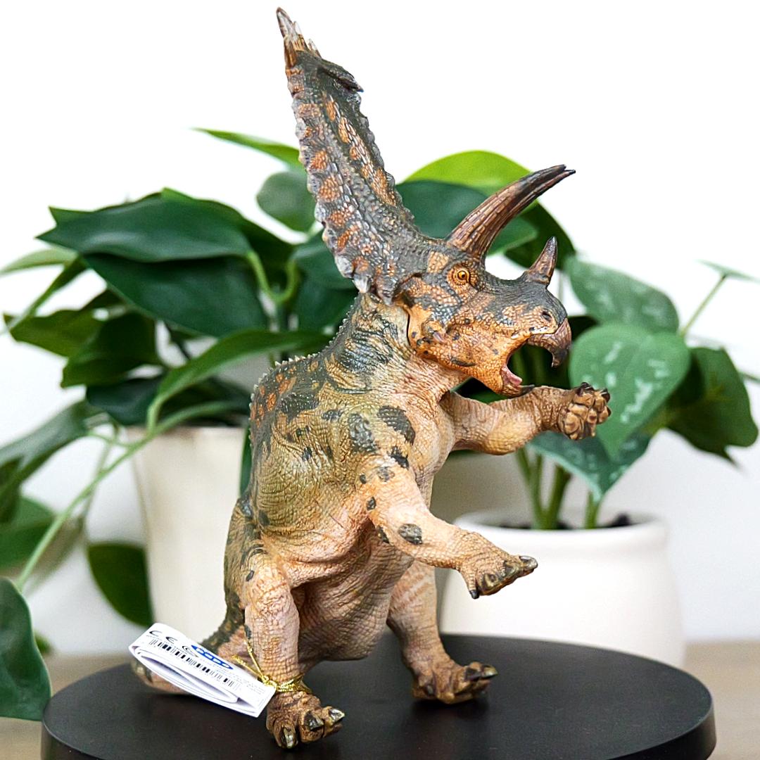 Pentaceratops Dinosaur Figure - Hand Painted & Collectible Toy - Papo 55076