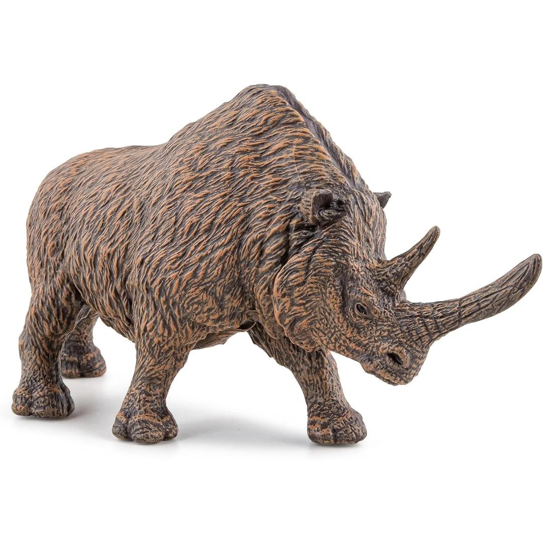 Woolly Rhinoceros Prehistoric Figure - Hand Painted & Collectible Toy - Papo 55031